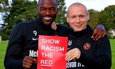 Willo Flood and Patrick N'Koyi Show Racism the Red Card