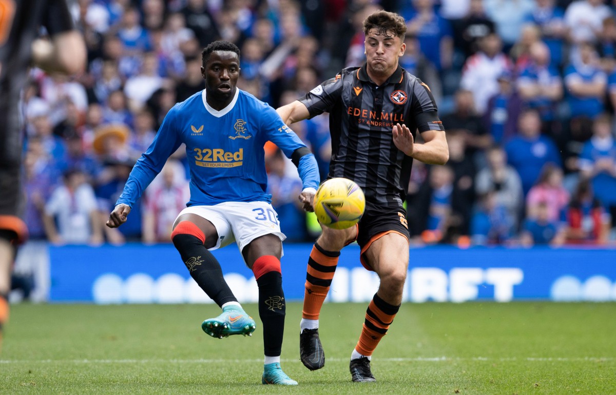 Lewis Neilson starred for Dundee United against Rangers