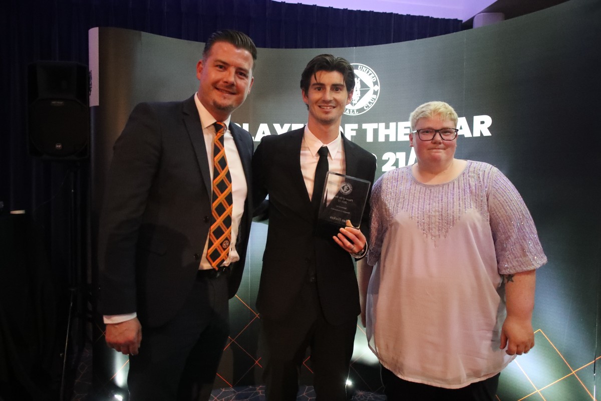 Ian Harkes was named Player of the Year