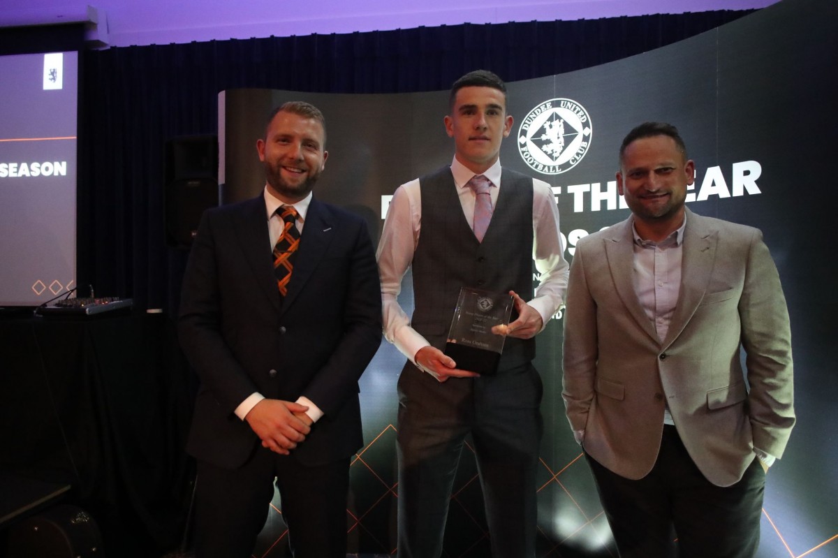 Dundee United Young Player of the Year Ross Graham